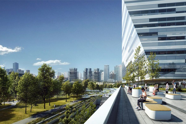 【上海圖書(shū)館東館】空調(diào)<a href='http://www.gouseng.cn' target='_blank'><u>減震器</u></a>